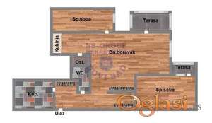 Trosoban na TOP lokaciji!!!